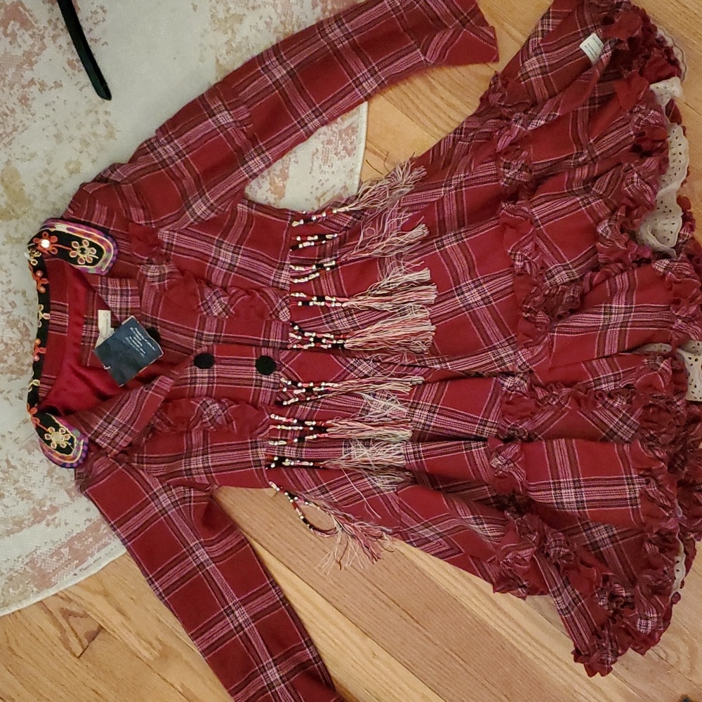 Odd Molly Embroidery Bohemian Coat.